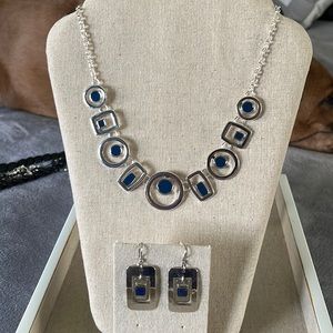 Silver & Blue Set